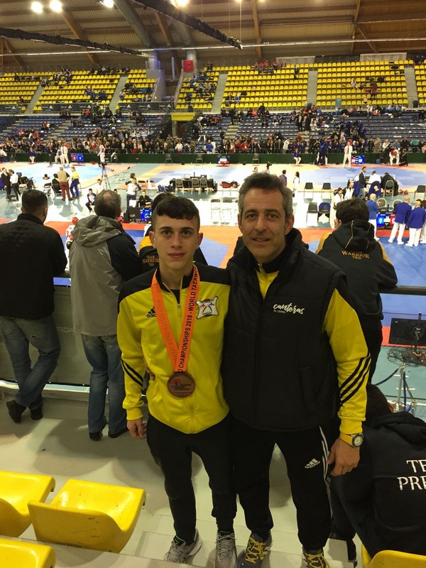 RUBEN VICENTE MEDALLA DE BRONCE EN EL OPEN DE HOLANDA